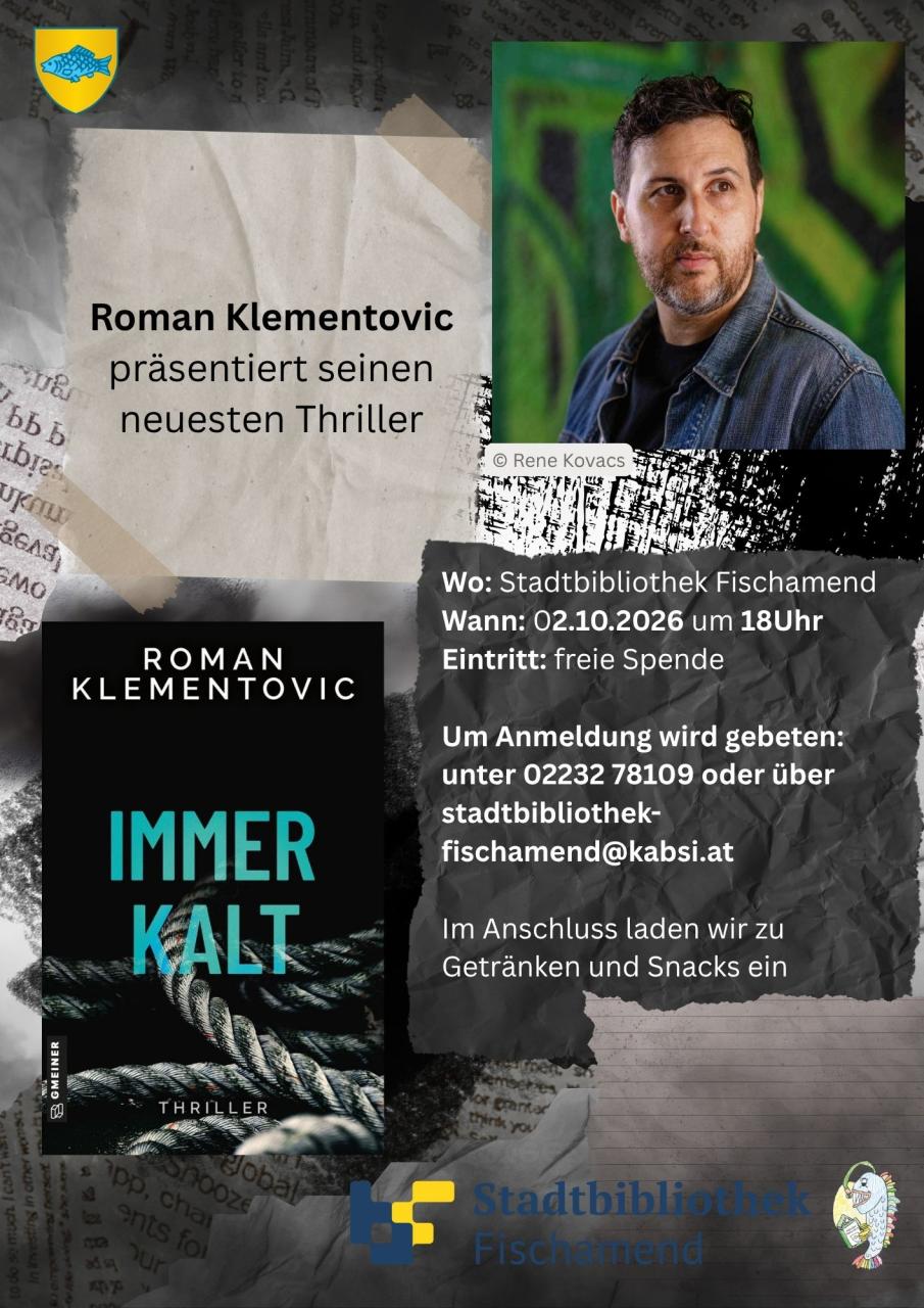 Bild des Autors und vom Cover des Buches