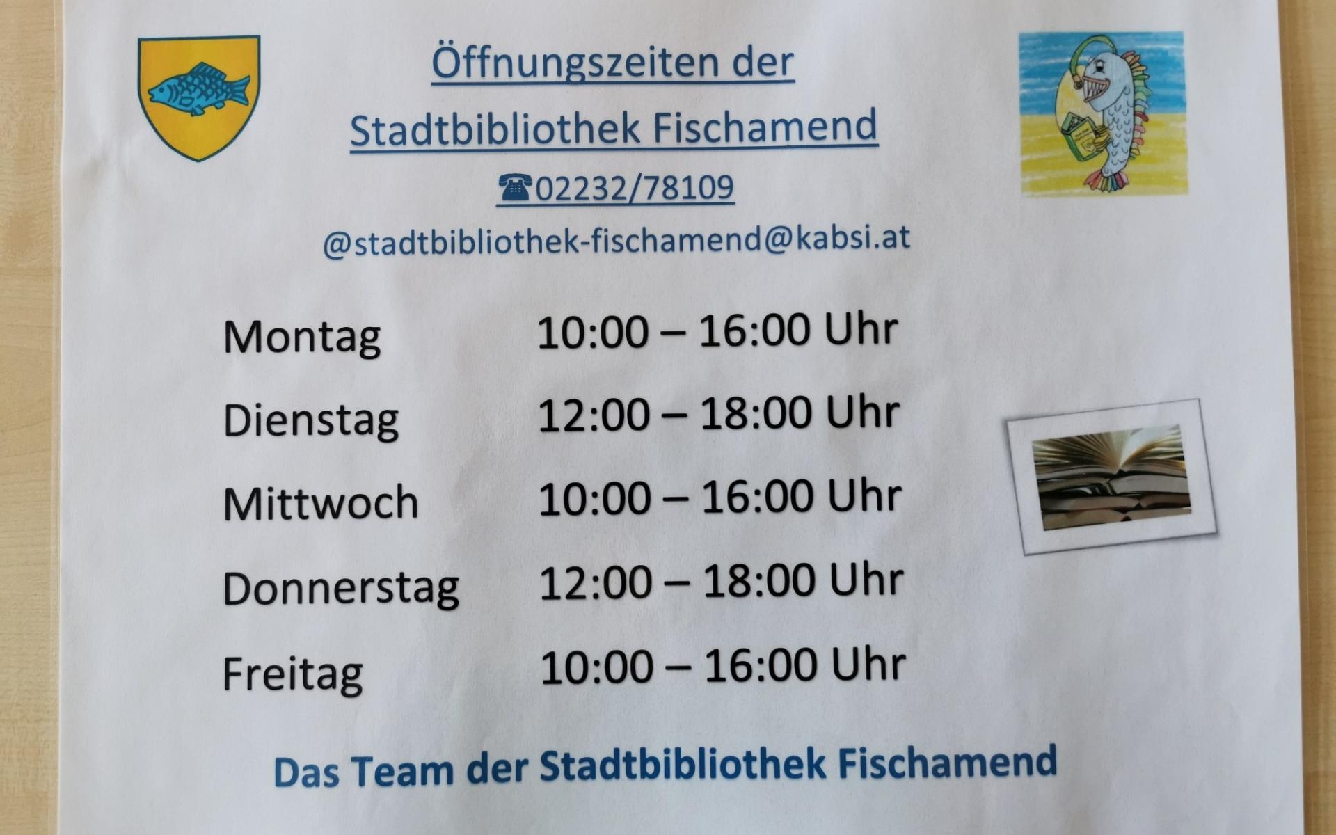 Bild der Öffnungszeiten