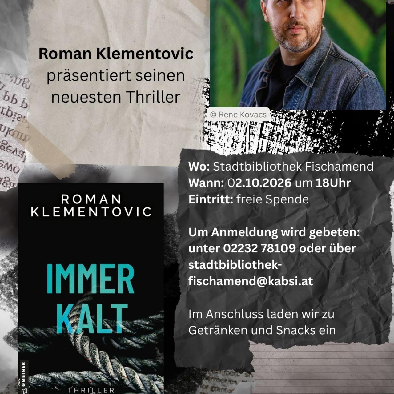 Bild des Autors und vom Cover des Buches